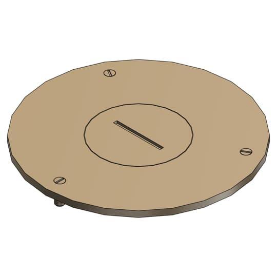 Steel City® P-60-1-1/4 Floor Box Covers