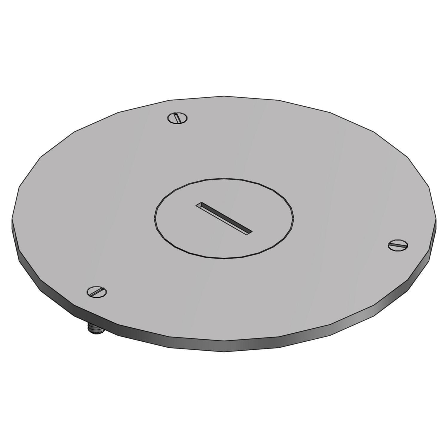 Steel City® P-90-2-AL Floor Box Covers