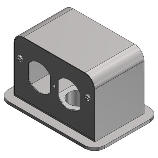 Steel City® SFH-50 Floor Box Service Fittings