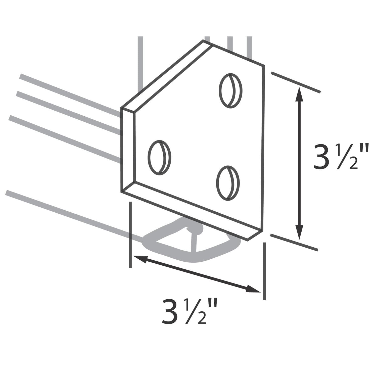 Superstrut® AB255-HDG Channel Flat Plate Fittings