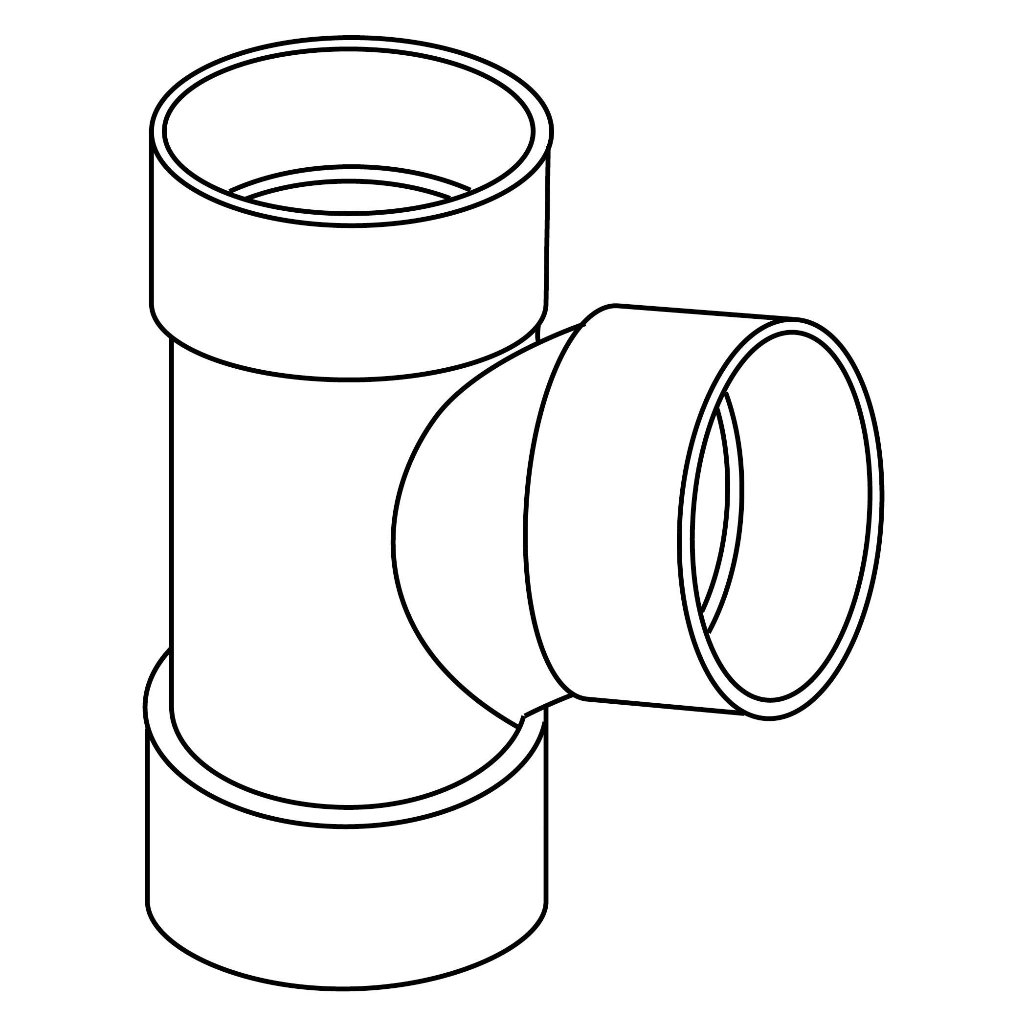 IPEX® 397083 Vent Tees