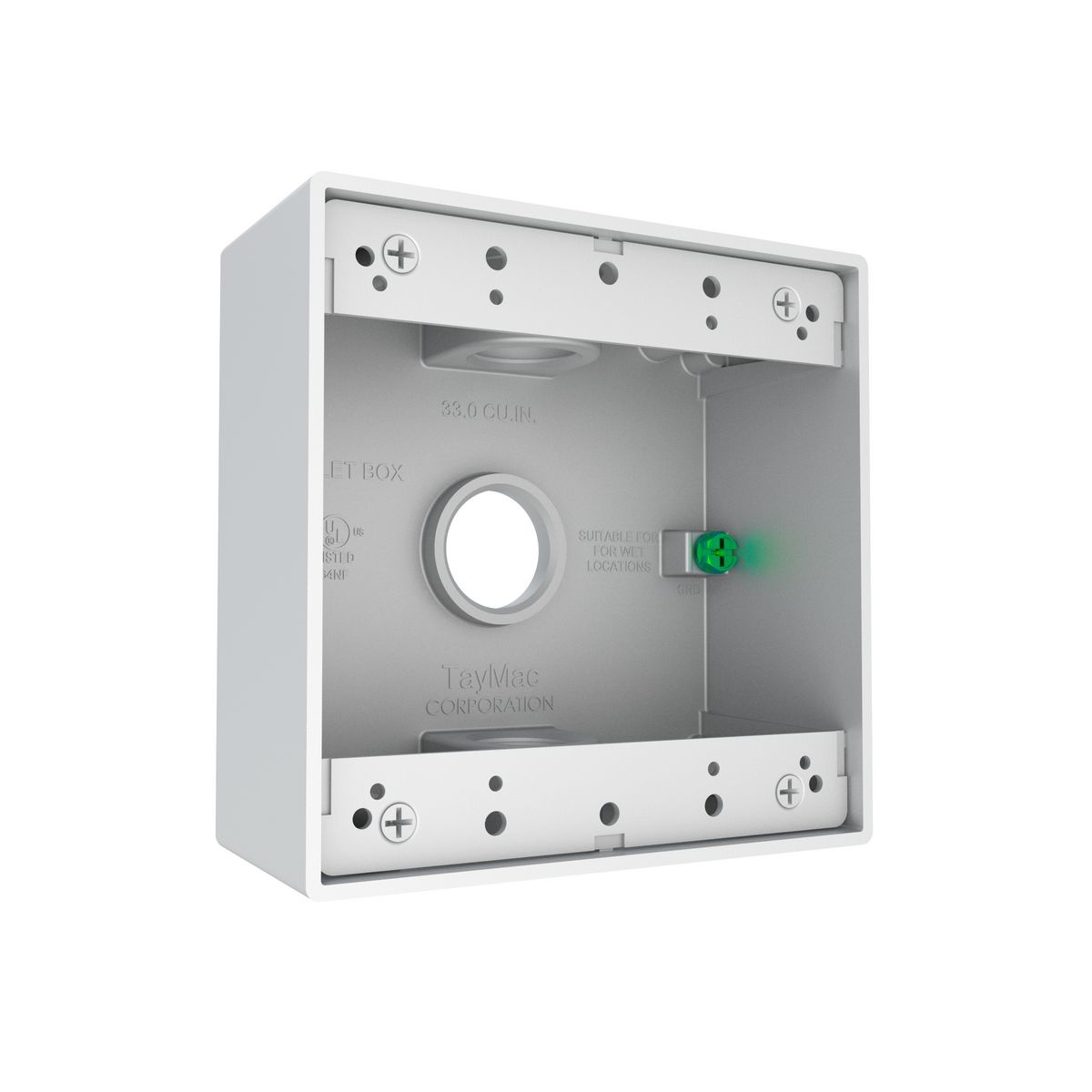 TAYMAC® DB375WH Weatherproof Device/Outlet Boxes