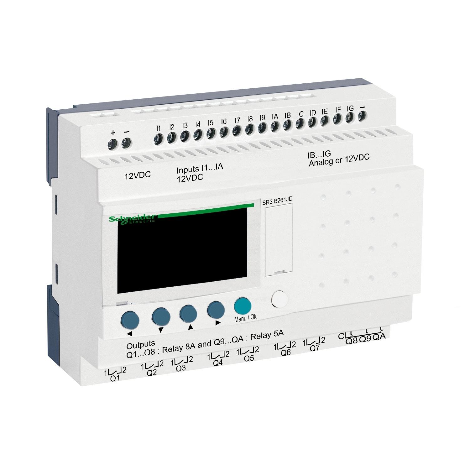 Schneider Electric SR3B261JD PLC Input-Output Analog Modules