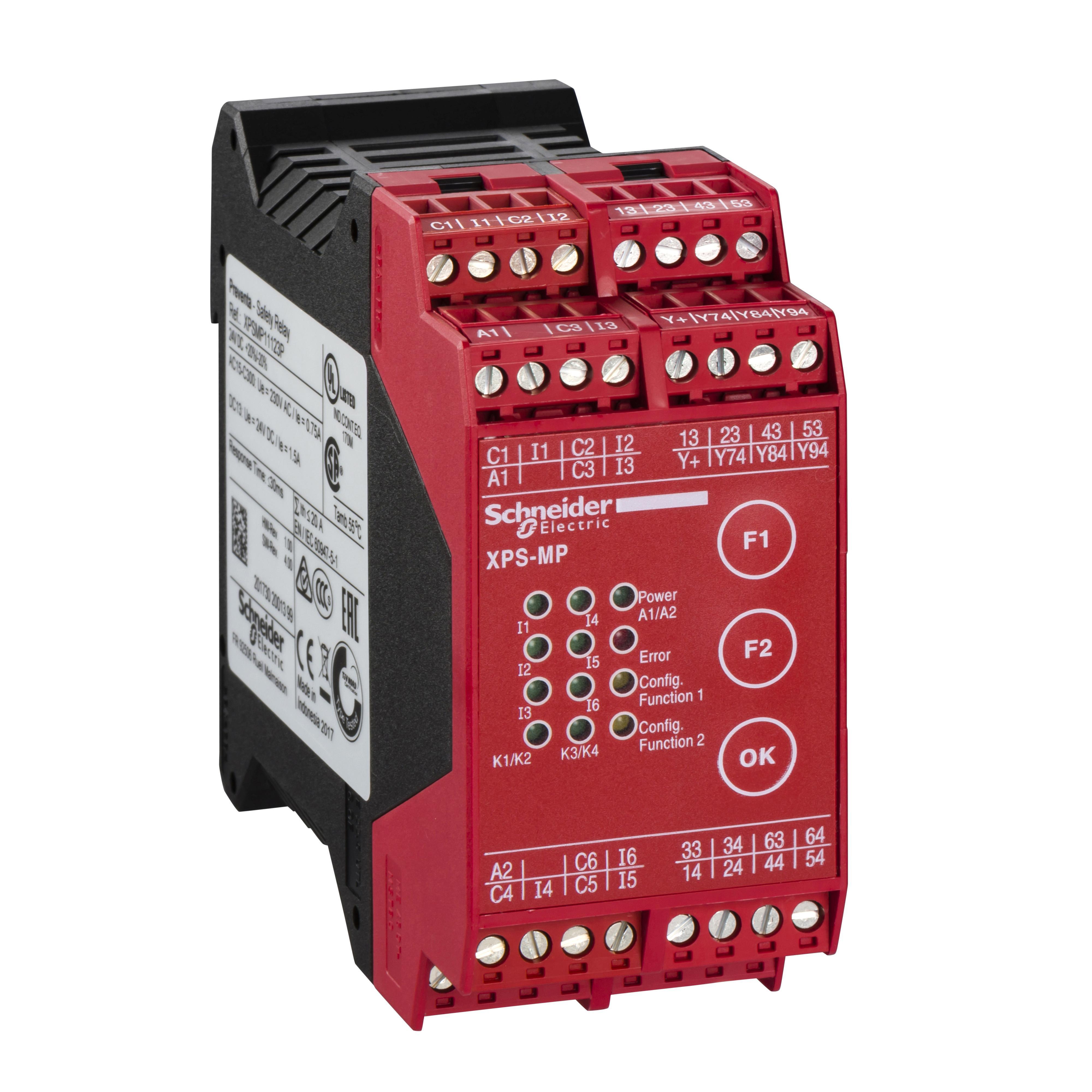 Schneider Electric XPSMP11123P Safety Relays
