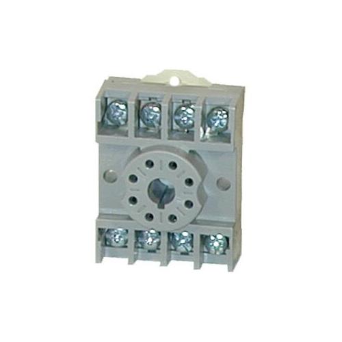 Time Mark 51X120 51X120 Series Relay Socket, 600 V AC, 10 A, For Use With 480 V AC Time Mark Relay, 8 Pin