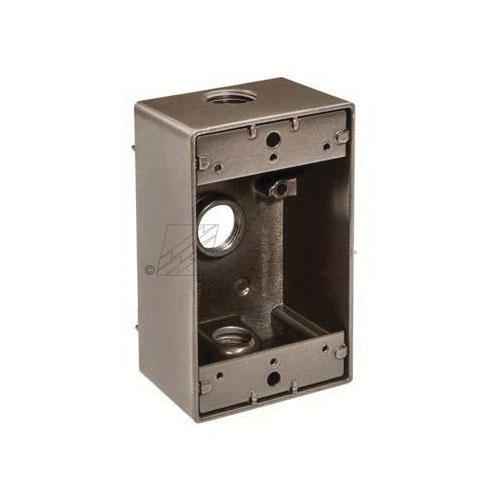 Southwire - Topaz WB1375B Weatherproof Device/Outlet Boxes