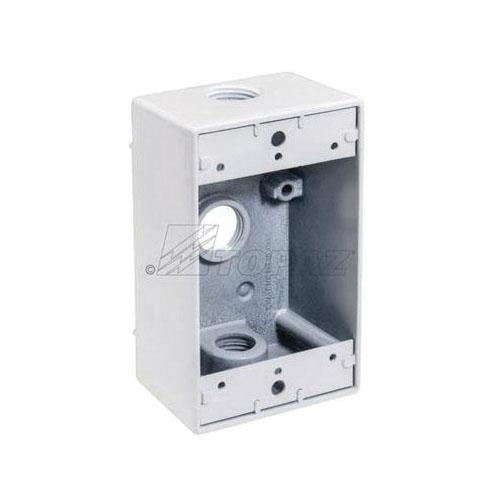 Southwire - Topaz WB1375W Weatherproof Device/Outlet Boxes