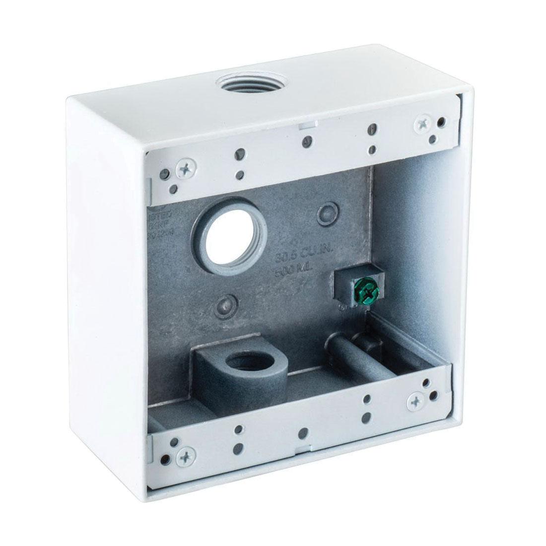 Southwire - Topaz WB2350W Weatherproof Device/Outlet Boxes