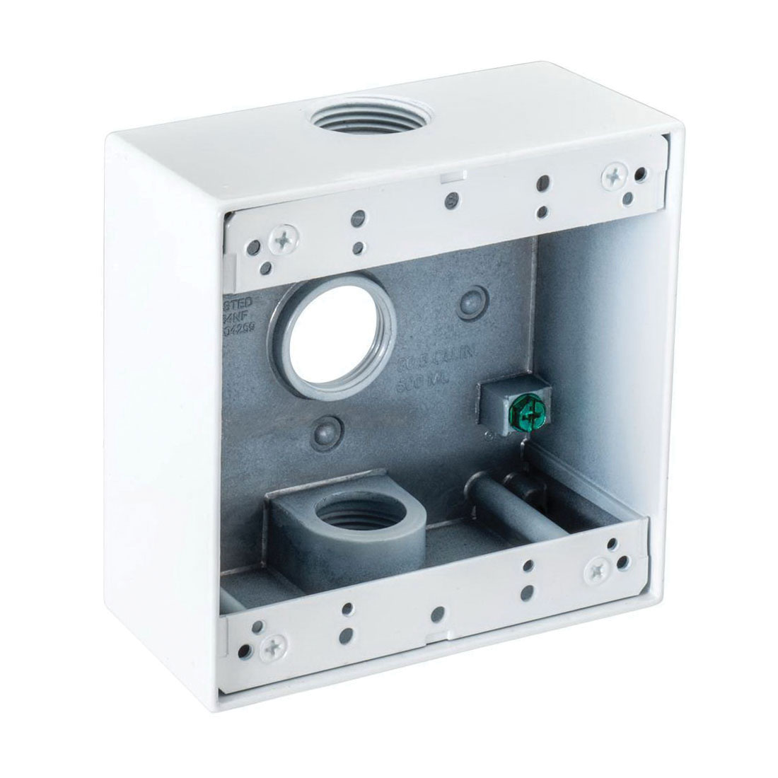 Southwire - Topaz WB2375W Weatherproof Device/Outlet Boxes