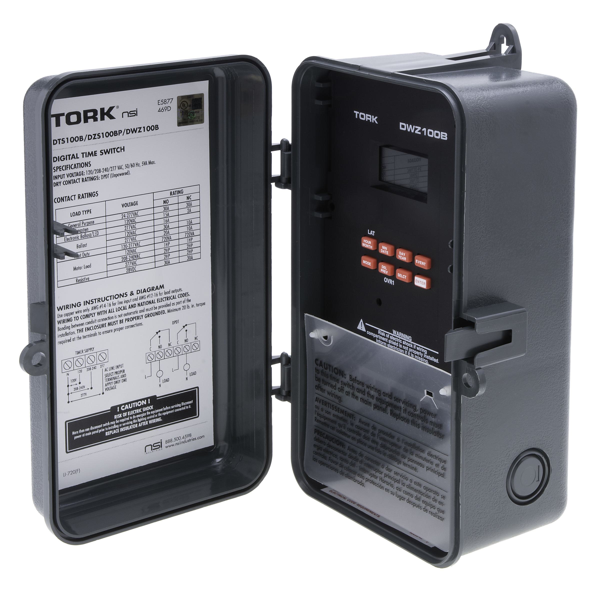 TORK® DWZ100B Electronic Timers