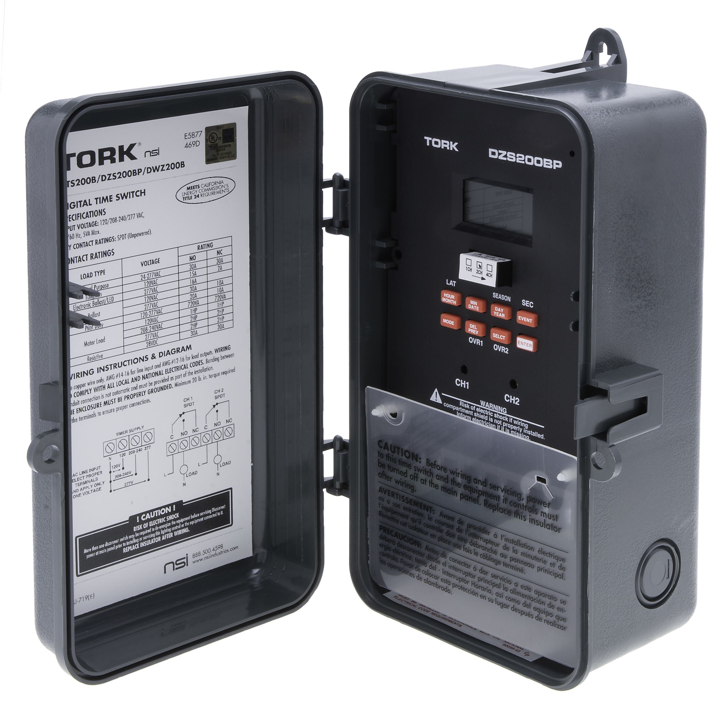 TORK® DZS200BP Electronic Timers