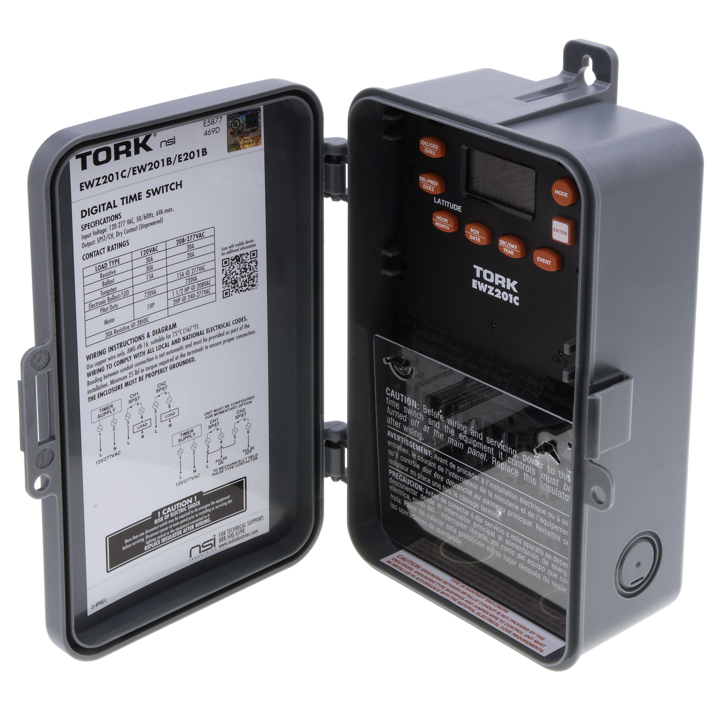 TORK® EWZ201C Plug-In Timers