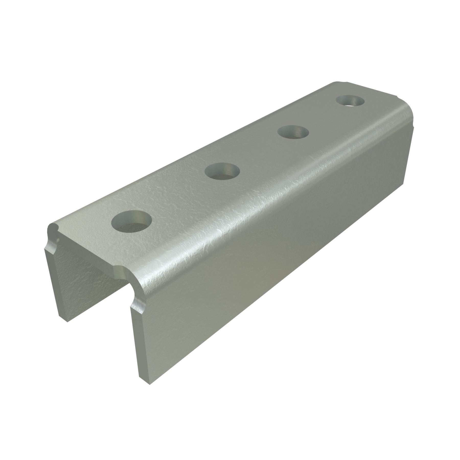 Unistrut® P1377-HG Channel U-Shaped Fittings