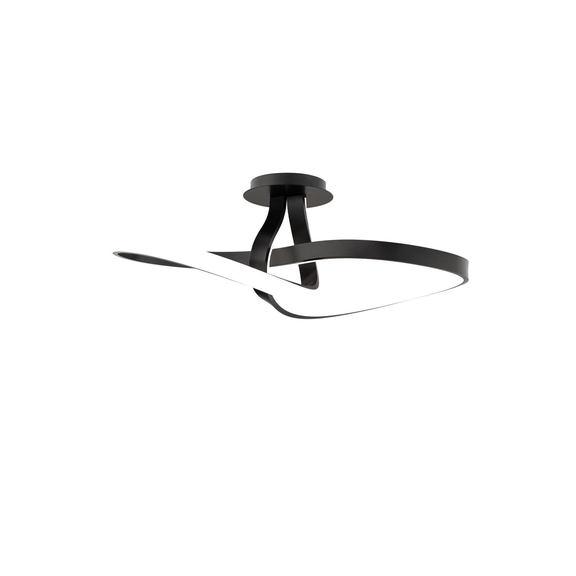 WAC FM-35424-BK Flush Mount Lighting