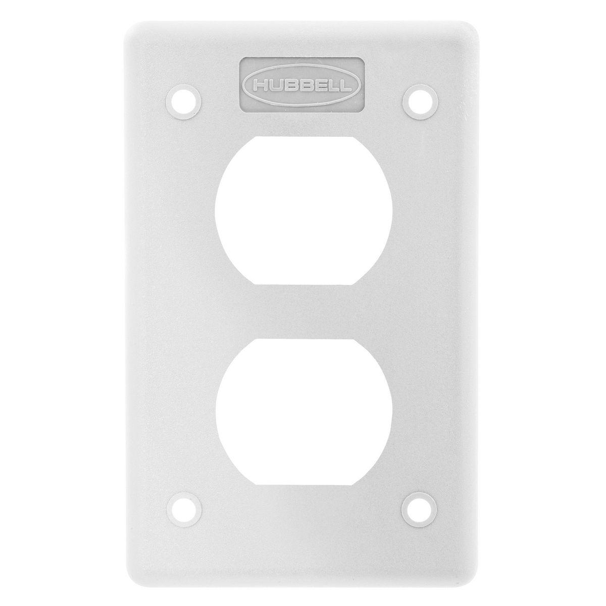 Hubbell Wiring Device-Kellems HBLP8FSL Raceway Outlet Box Covers & Plates