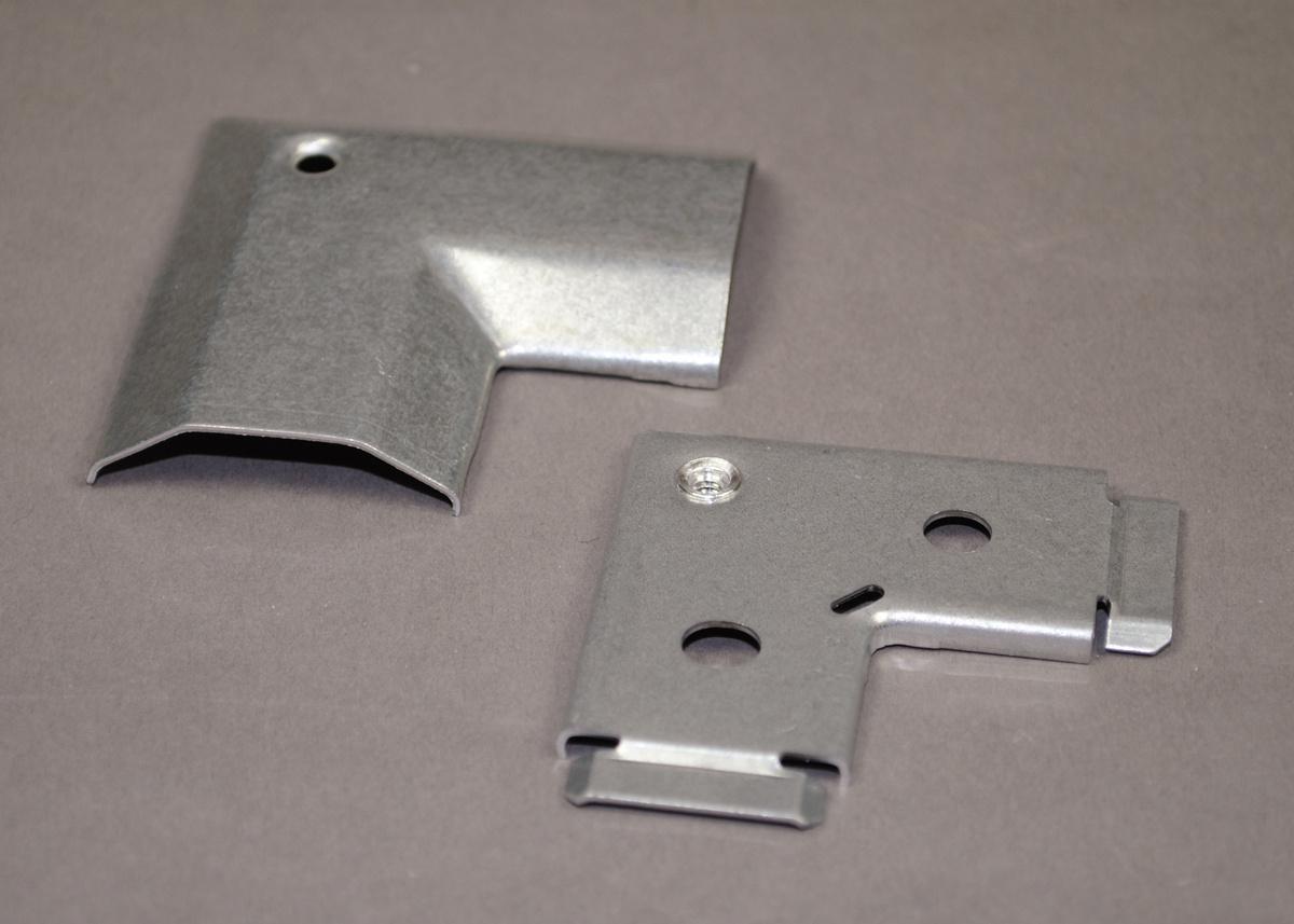 Wiremold® 1511 Flat Raceway Elbow, 90 deg Bend, 1-3/4 in OD, Steel
