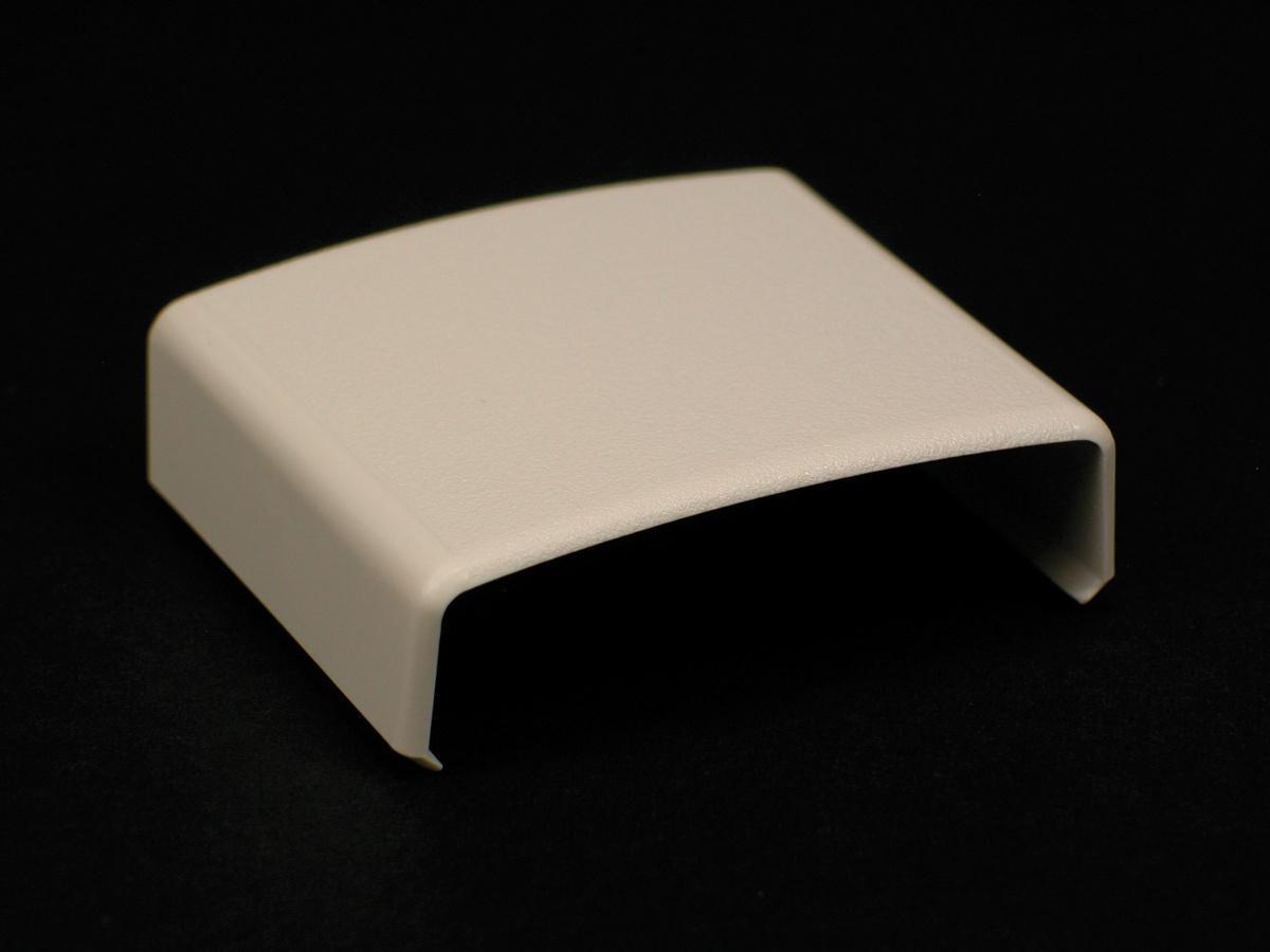 Wiremold® 2306-WH 1-Channel Non-Metallic Cover Clip, For Use With 2300BAC 600 V AC Raceway, PVC, Textured