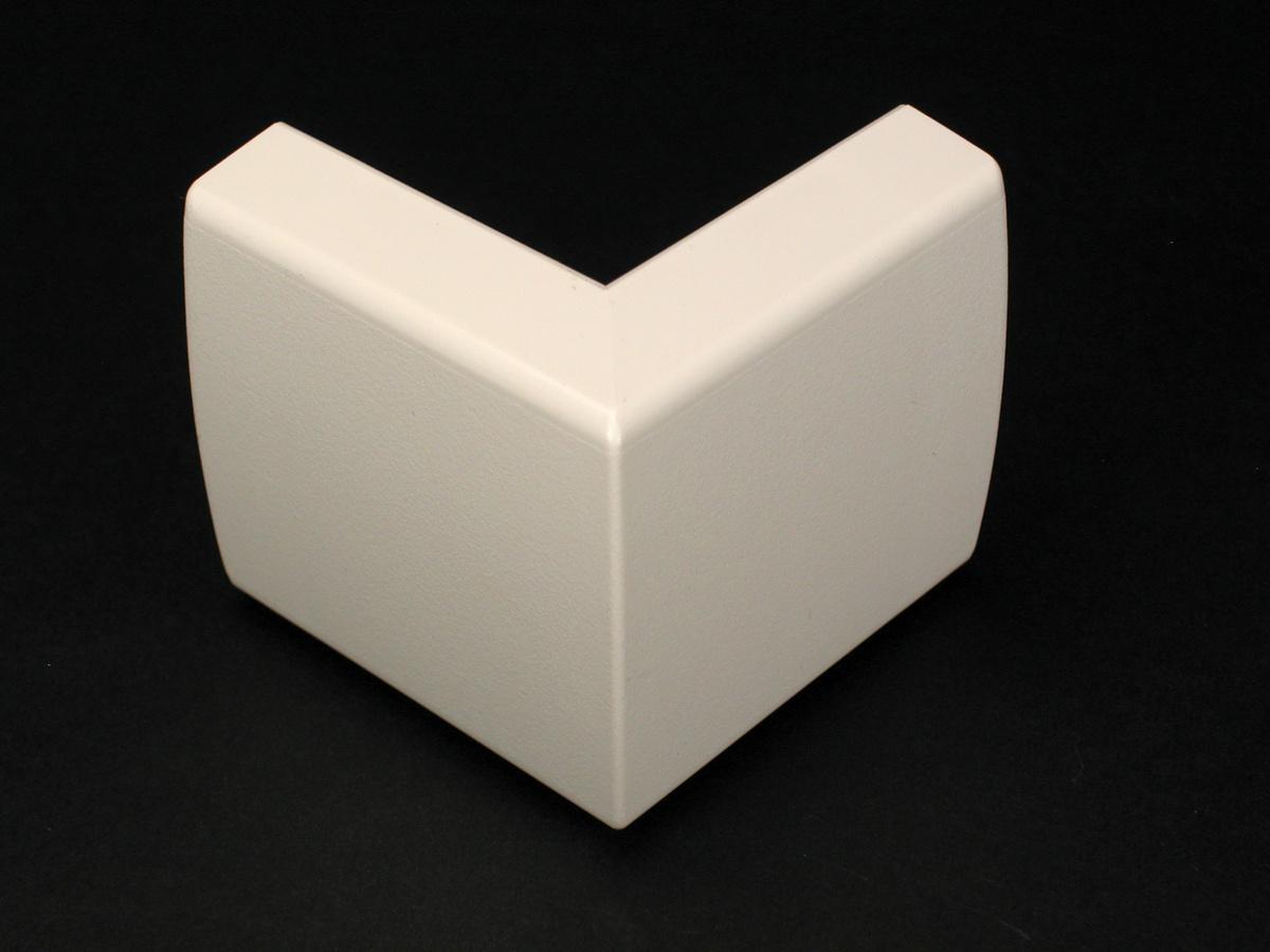 Wiremold® WMD2318-WH External Non-Metallic Raceway Elbow, 90 deg Bend, 11/16 x 2-1/4 in OD, PVC