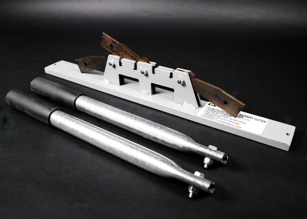 Wiremold® 620 Base and Cover Cutter, For Use With Plugmold® 2000 15 A, 125 V AC 1-Channel Small Raceway System, Steel