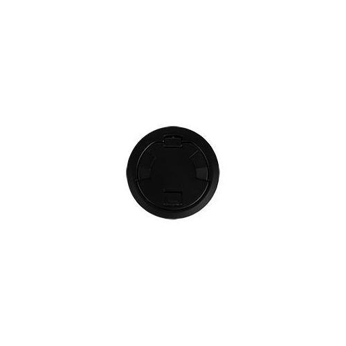 Wiremold® 6ATC2PCRBK Evolution™ Series Fire Classified Prewired Recessed Poke-Through Assembly With Surface Style Cover, 6 in Hole, 3 Gangs, Aluminum/Plastic/Steel