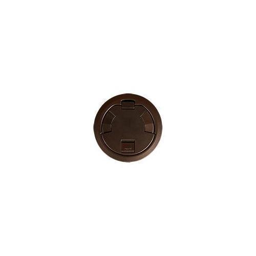 Wiremold® TopGuard™ 6ATC2PGY Evolution™ 6AT Multi-Service Pre-Wired Recessed Poke-Through Assembly With Surface Style Cover, 6 in Hole, 3 Gangs, 24 cu-in Capacity, Plastic/Steel