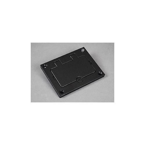 Wiremold® Omnibox™ 828GFITCAL-NK Unassembled GFI Cover Plate, 3-5/16 in L x 4-5/16 in W, Die Cast Aluminum