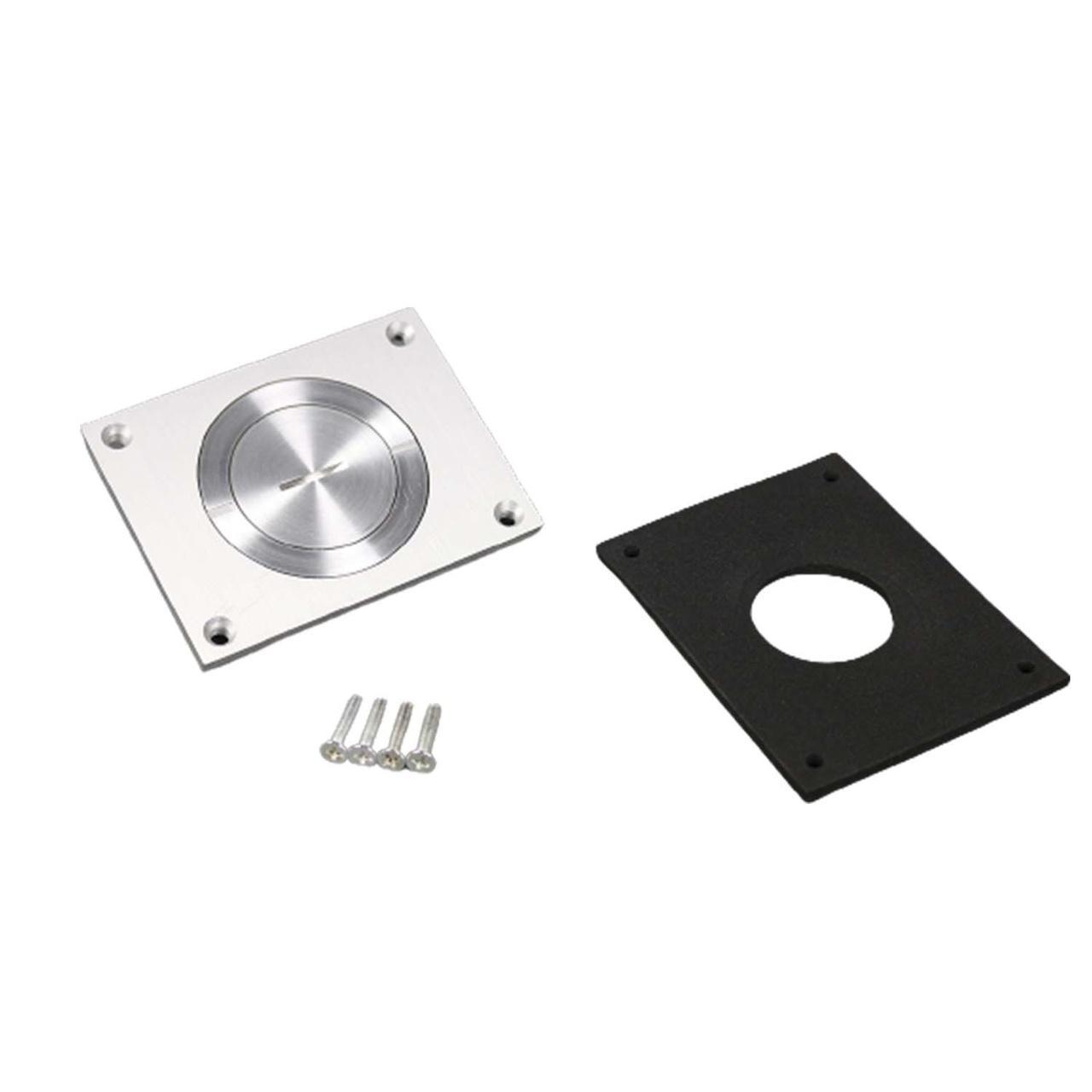 Wiremold® Omnibox™ 830CKTCAL-3/4 Assembled Communication/Power Cover Plate, 4.31 in L x 3.29 in W, Brass