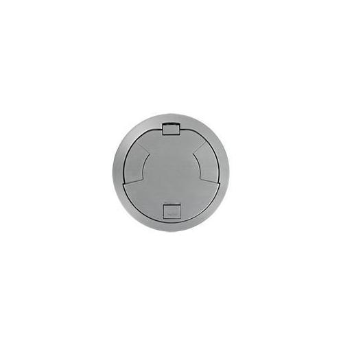 Wiremold® TopGuard™ 8ATC2AA Evolution™ 8AT Recessed Unwired Poke-Through Assembly With Surface Style Cover, 8 in Hole, 5 Gangs, Plastic/Steel