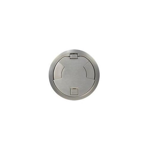 Wiremold® 8CTC2SN Evolution™ 8AT Recessed Surface Style Poke-Through Cover Assembly, 9-1/4 in Dia, Die Cast Aluminum