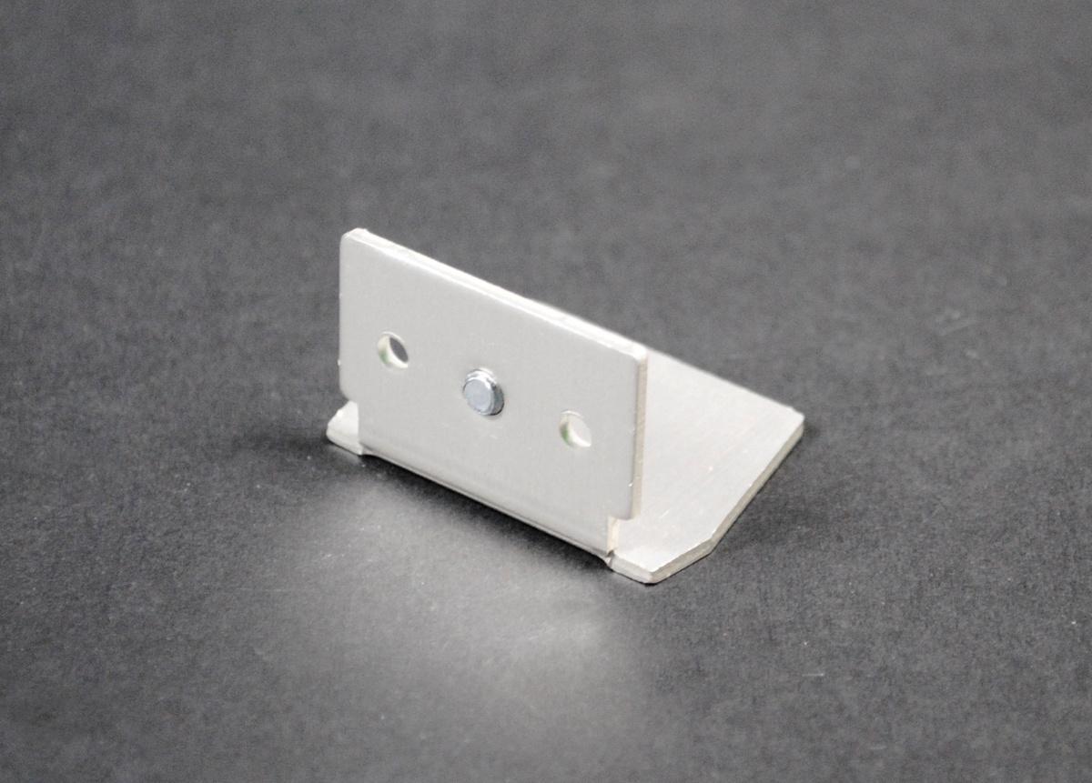 Wiremold® AL2010B Blank End Fitting, For Use With Plugmold® AL2000 Series Raceway, Aluminum