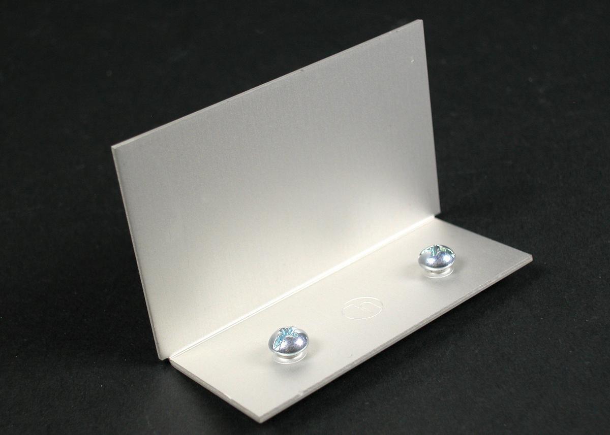 Wiremold® AL3310B Blank End Fitting, 1-13/16 in, For Use With AL3300 Series Raceway, Aluminum