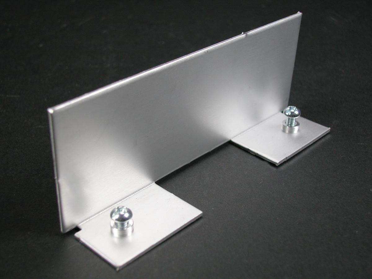 Wiremold® AL5210B Large Multi-Channel Blank Entrance End Fitting, For Use With AL5200 Series Raceway, Aluminum
