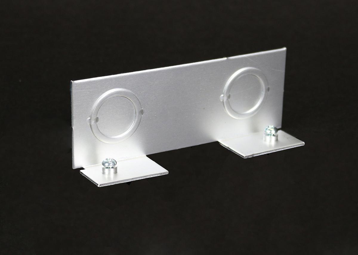 Wiremold® AL5210B2 Large Multi-Channel Entrance End Fitting, For Use With AL5200 Series Raceway, Aluminum