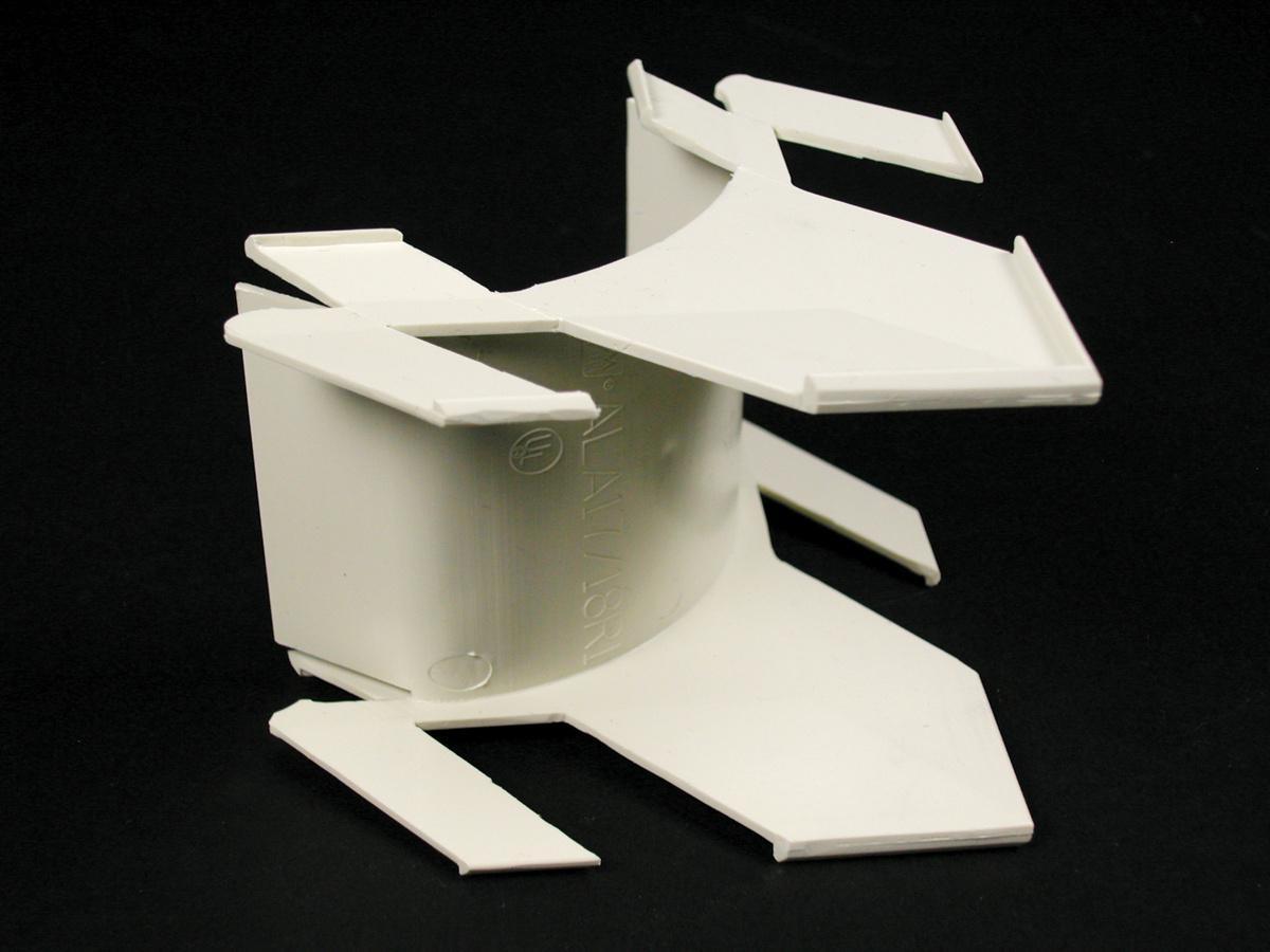 Wiremold® ALA17/18RI Bend Radius Control Insert, For Use With ALA3800, ALA3817, ALA3817N, ALA3818, ALA4800, ALA4817, ALA4817N, ALA4818 Series Raceway, Internal/External Elbow, 600 V AC Voltage Rating, Aluminum, Satin Anodized