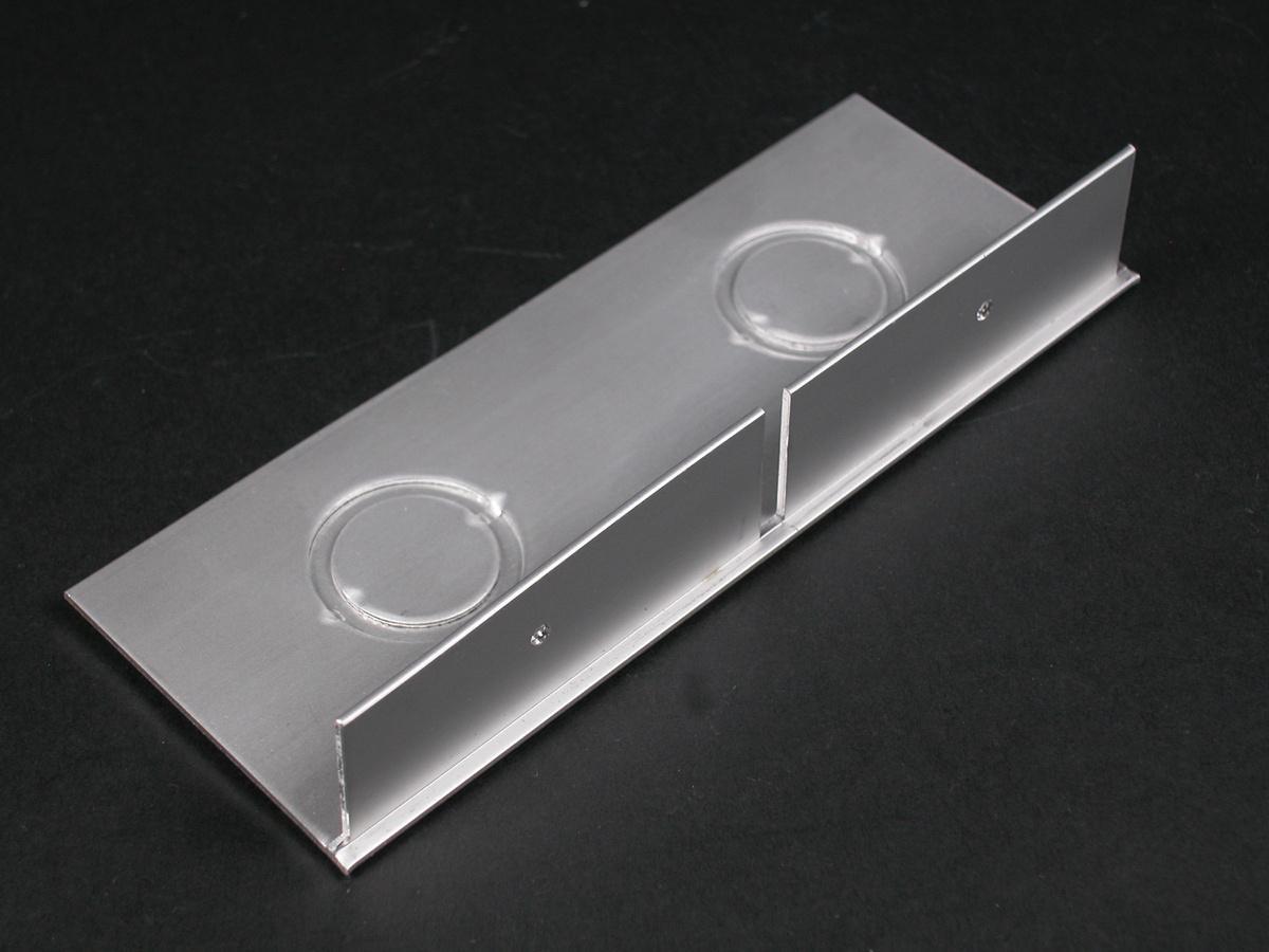 Wiremold® ALA4810B2 ALA3800 Entrance End Cap, 2-3/4 in Dia, For Use With ALA3800 Series Raceway Base, Aluminum