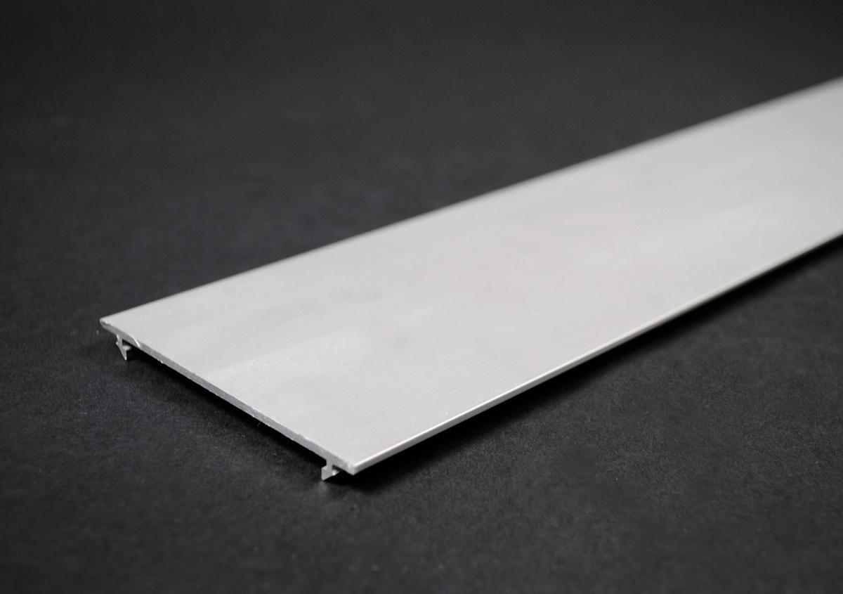 Wiremold® ALAC-5 1-Channel Raceway Cover, 40 ft L x 3 in W x 2-1/4 in H, Aluminum
