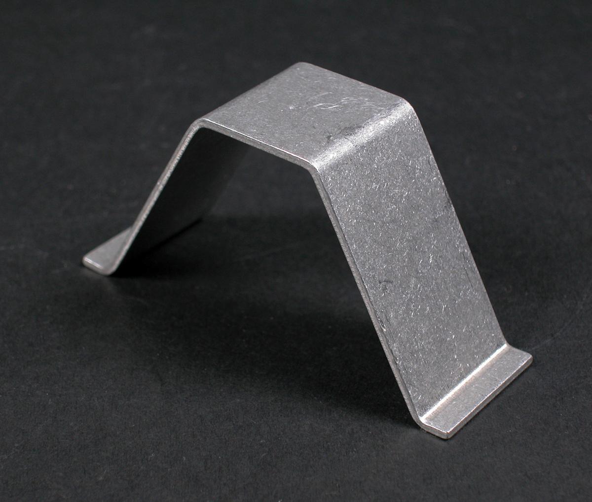Wiremold® ALAWC ALA3800 Wire Clip Fitting, For Use With ALA3800 Series Large Raceway, Steel, Satin Anodized