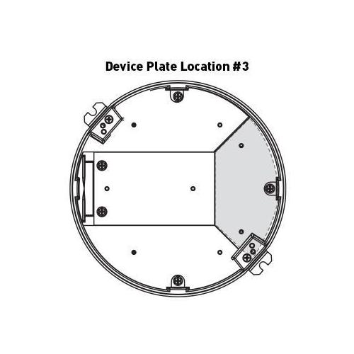 Wiremold® CRFB-B-3 Blank Device Plate