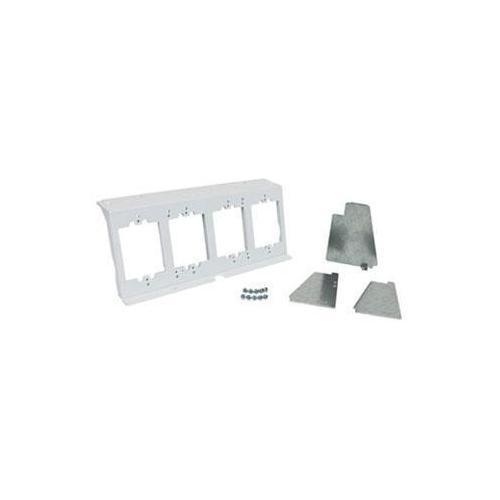 Wiremold® EFB8-MB Non-Metallic Unassembled Mounting Bracket, 8 Gangs, Steel