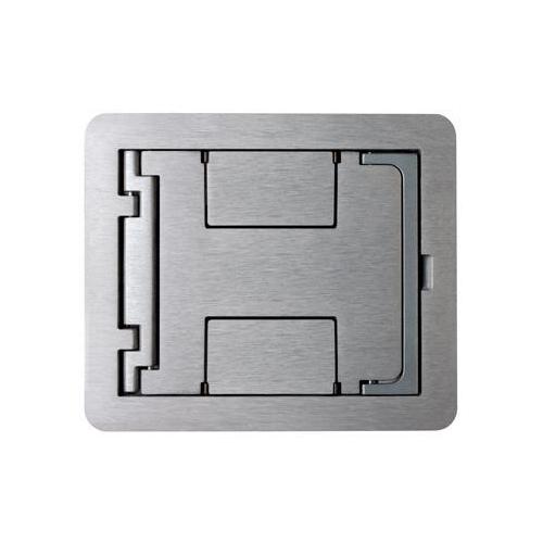 Wiremold® FloorPort FPBTCBS Blank Cover Assembly, 6-1/2 in L x 7-3/4 in W, Die Cast Aluminum