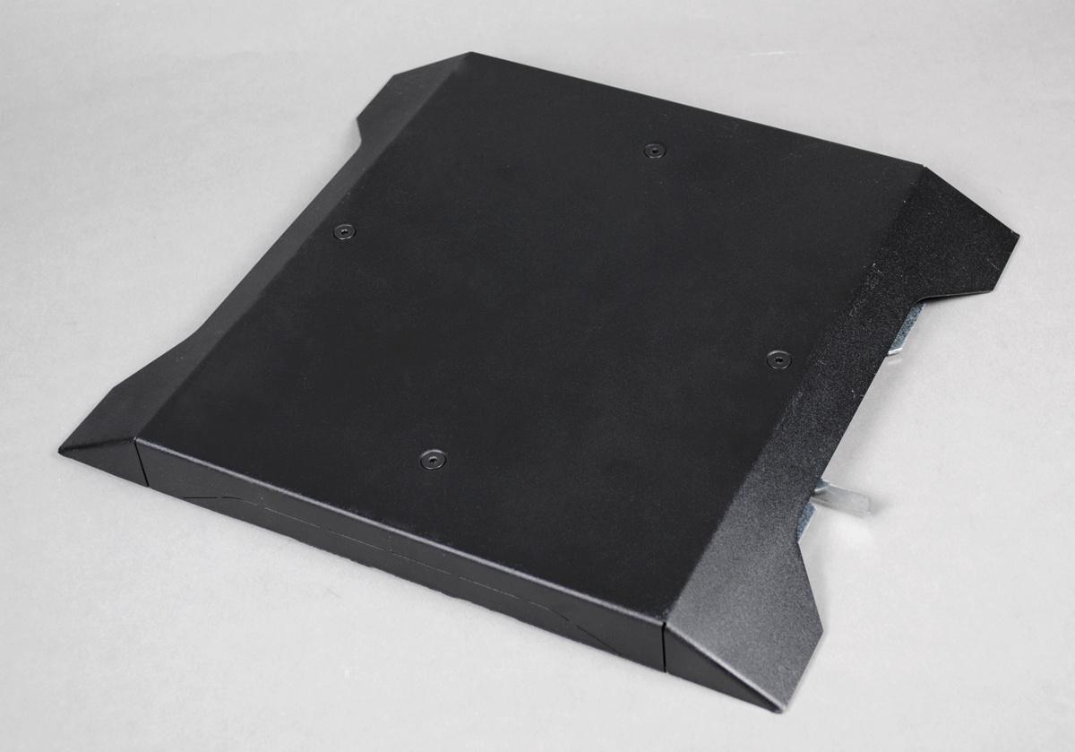 Wiremold® OFR15 Multi-Channel Overflow Raceway Tee Fitting, For Use With OFR Series Overfloor Raceway System, Steel