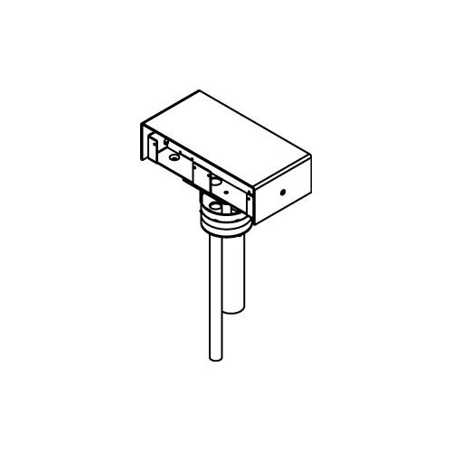 Wiremold® RC92GHBTC RC Series Multi-Service Poke-Through Insert Assembly With Service Head, 3 in Hole, 2 Gangs, 4-5/8 x 4 x 2-5/8 in Cover, 24.5 cu-in Capacity, Aluminum