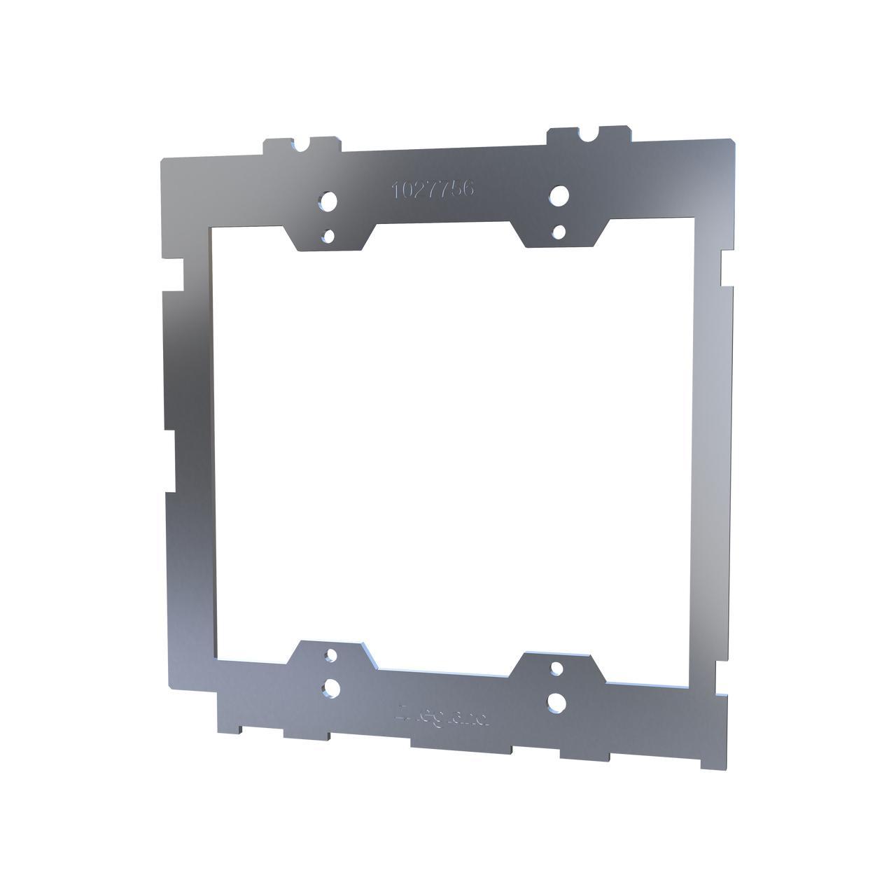 Wiremold® RFBA10-2G Gang Adapter Plate, 7.0 in L x 2.25 in W, 2 Gangs