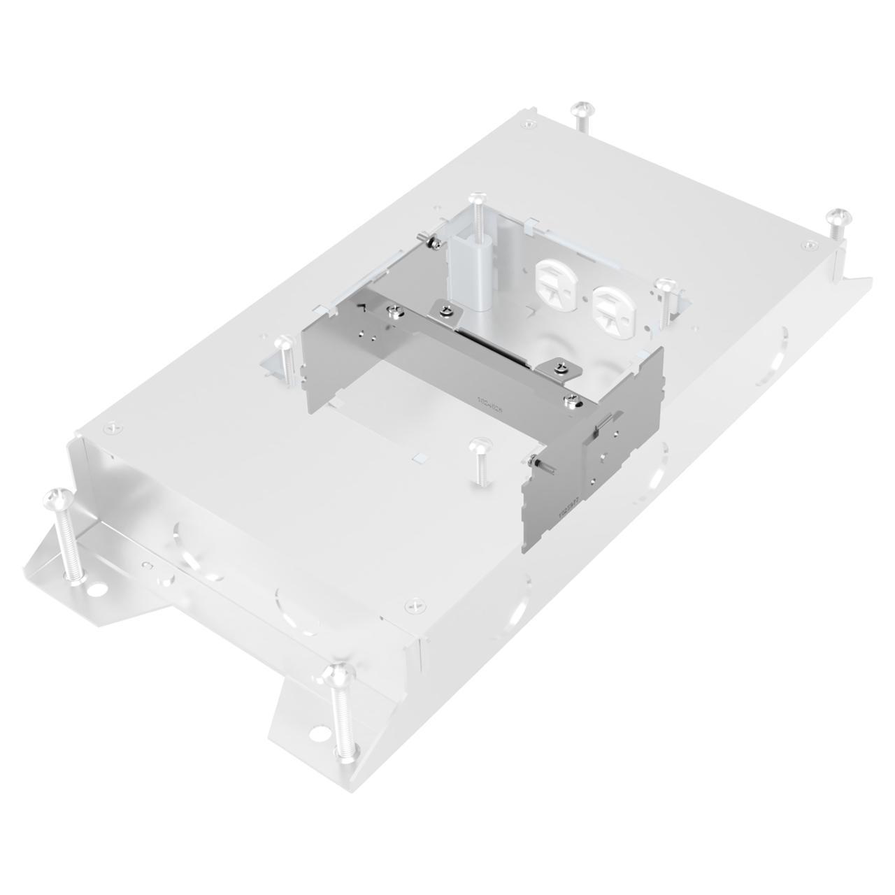 Wiremold® RFBA24FF RFB Series Furniture Feed Barrier Kit, Steel, For Use With FloorPort Furniture Feed Cover