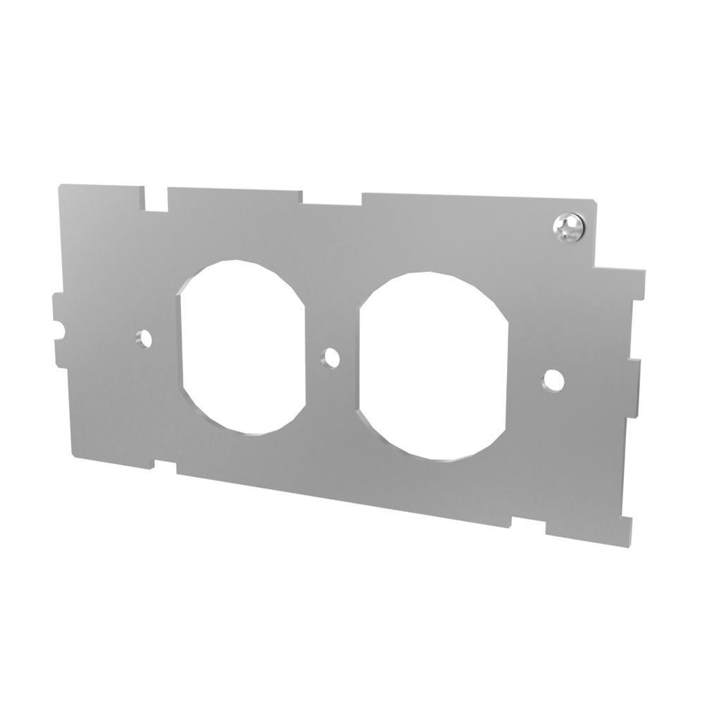 Wiremold® RFBADP Resource RFBA Series Duplex Device Plate