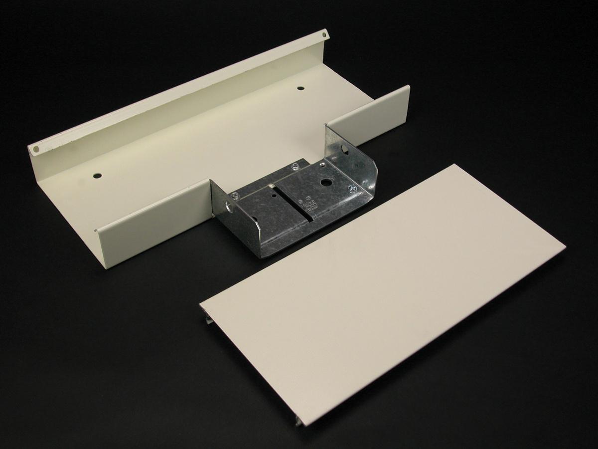 Wiremold® V4015 Full Capacity Multi-Channel Raceway Tee Fitting, For Use With 4000 Series Raceway, Steel, Ivory
