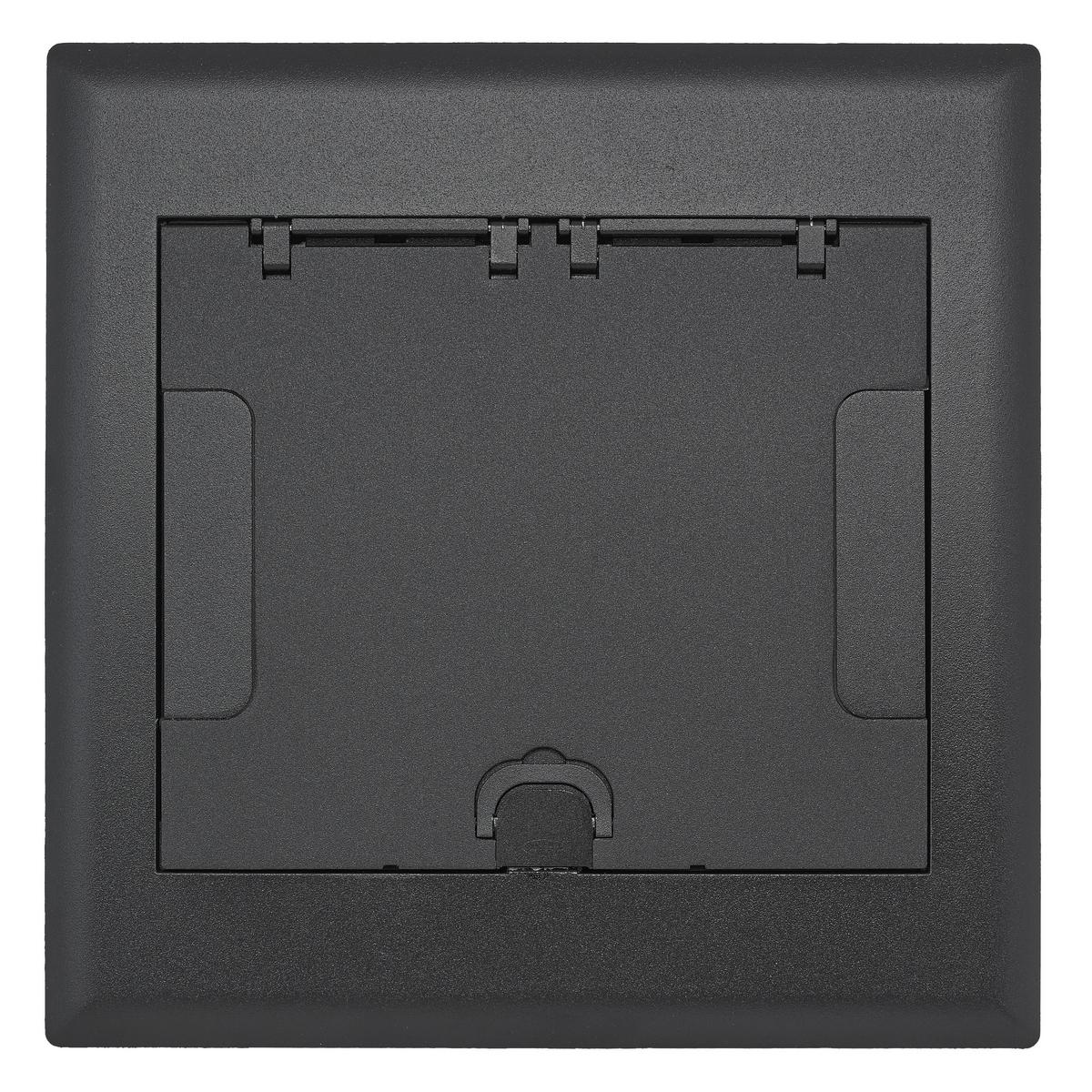 Hubbell Wiring Device-Kellems 10GAFBCVRBK Floor Box Covers