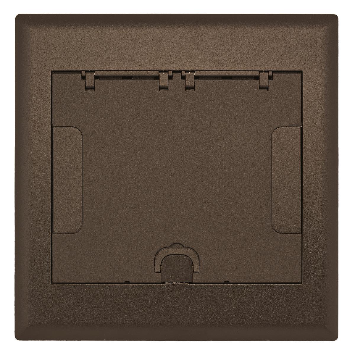 Hubbell Wiring Device-Kellems 4GAFBCVRBRZ Floor Box Covers