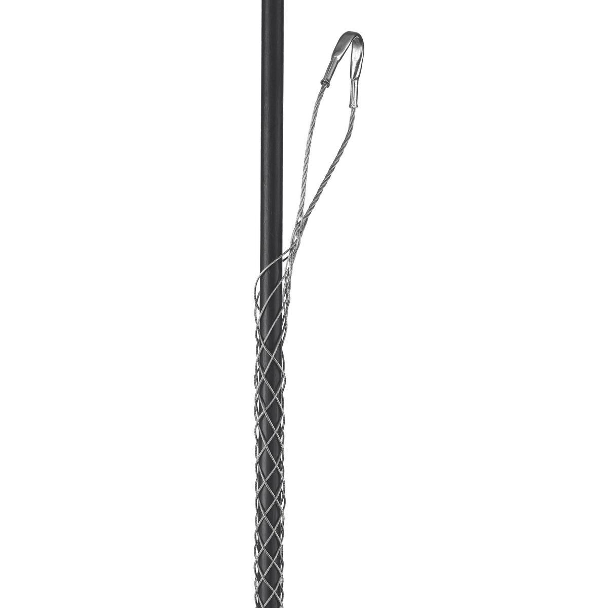 Hubbell Wiring Device-Kellems 02201046 Standard Duty Closed Mesh Offset Eye Single Weave Support Grip, 310 lb Breaking Strength, 2.5 to 2.99 in Cable, Bronze, TiN Coated