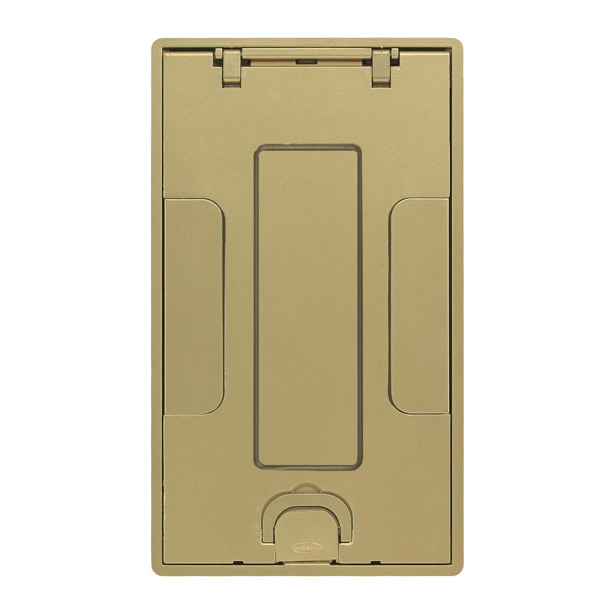 Hubbell Wiring Device-Kellems 24GTCVRBRSC Floor Box Covers